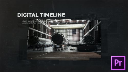 Dynamic Digital Timeline Slideshow for Corporate Events