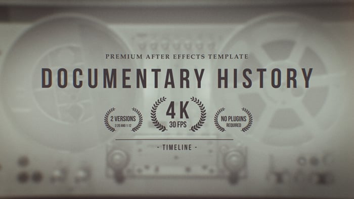 Documentary History | Broadcast Template Kit, Broadcast Packages ft ...