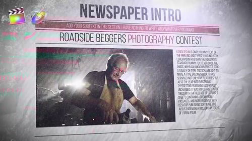 Newspaper Freeze Promo