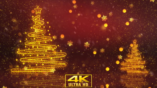 Christmas Tree Background 1