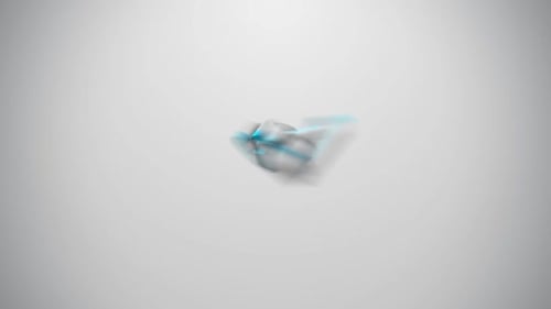 Animated GLOBAL Text to 3D Globe Logo Reveal