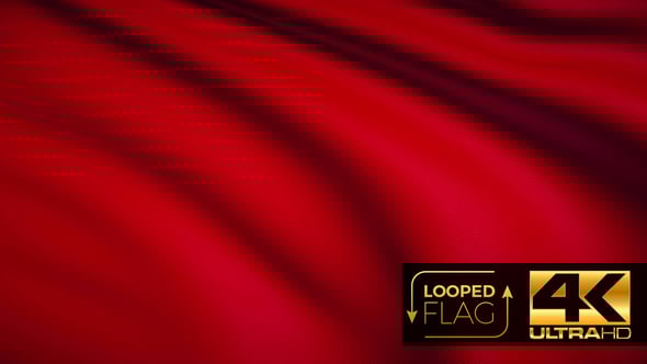 Red Flag 4K, Backgrounds Motion Graphics ft. red flag & flag - Envato