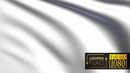 Abstract Fluid White Fabric Waving Seamless Background