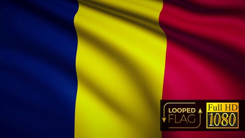 Flagge Tschads