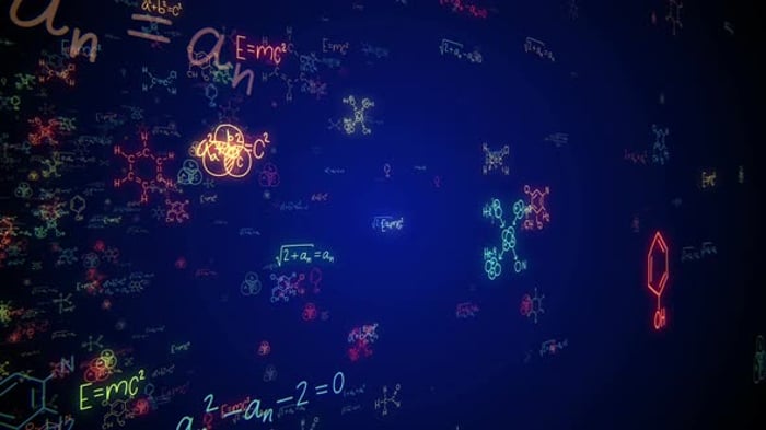 Math Formulas 4k, Backgrounds Motion Graphics ft. algebra & equations ...