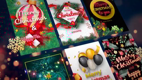 Christmas & New Year Instagram Stories – Magic Holiday Present Pack