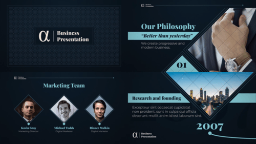Business Presentation Toolkit – Corporate Presentation Pack with Timeline, Team & Data Visuals
