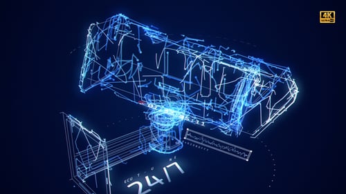 CCTV Surveillance Camera abstract opener