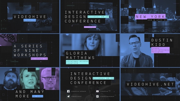 Cover for Interactive Design Conference - Event Promo
