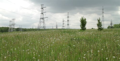 Torres eléctricas de alta tensión