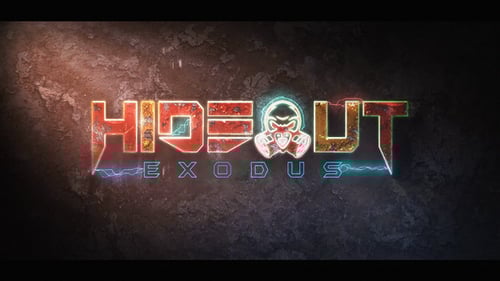 Dynamic Electricity Logo Reveal with Gritty Grunge Texture