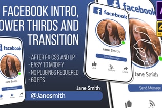 Facebook Intro and Lowerthird (AfterFX)