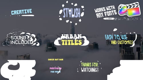 Urban Titles | FCPX