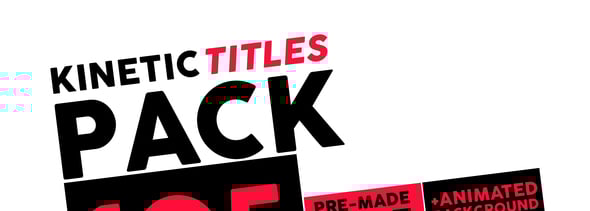 Kinetic Titles Pack