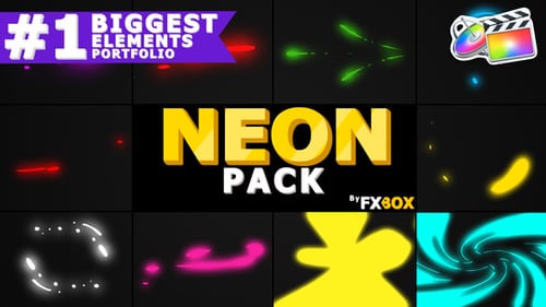 Neon Shape Elements | FCPX