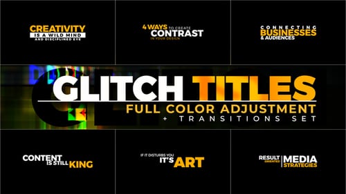Glitch Titles