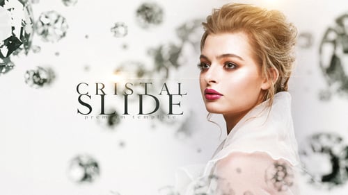 Elegant Crystal Light Titles for Luxury Showcase Opener