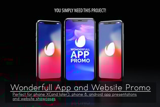 Wonderful App Promo and Website Promo