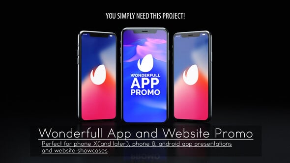 Wonderful App Promo and Website Promo