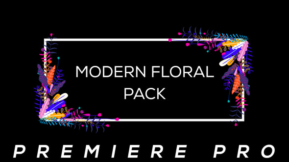 Cover for Modern Flower Pack