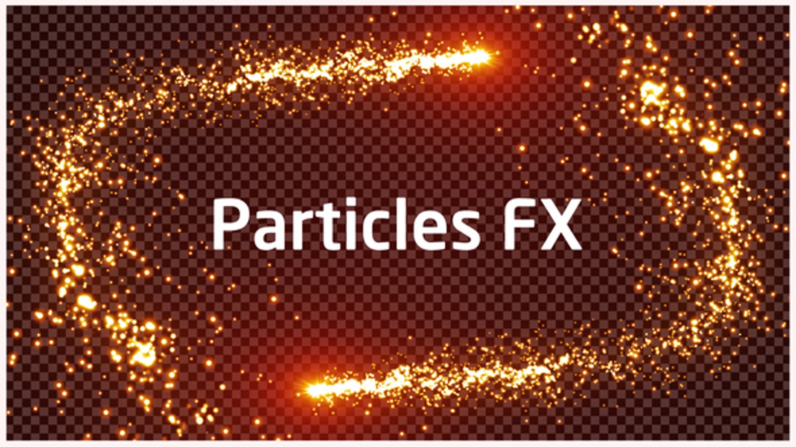 Golden Particle Light Effects Pack, Overlays Motion Graphics ft. fx ...