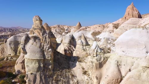 Cappadocia Mountain Landscape on a Sunny Day