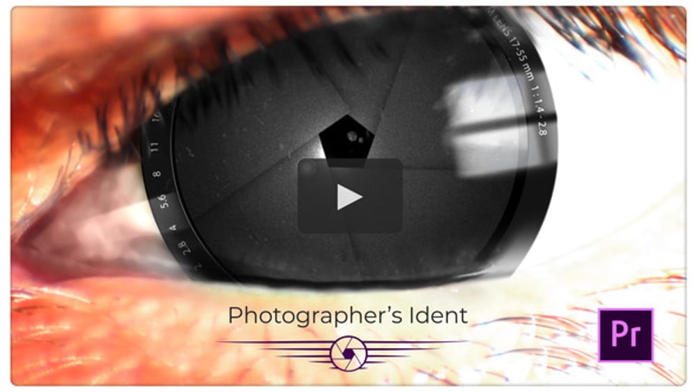 Photographer Ident Animation, Product Promo ft. photo 3d camera ...