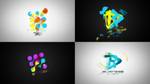 Unfolding Logo Reveal
