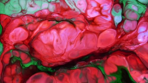 Lebendige Farben malen Swirling Explosion 9