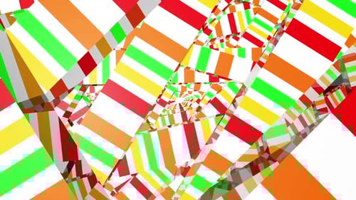Seamless Animated Colorful Loop