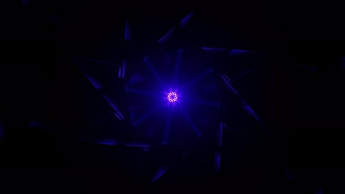 Abstract Multicolor Psychedelic Hypnotic VJ Loop Flickering Glow