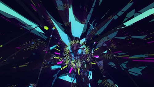 VJ Loops Sliding Tunnel