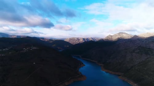 River Among Mountains