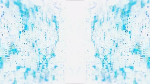 Abstract Futuristic Grid