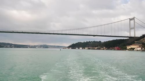 Bridge Over the Bosphorus Strait in Istanbul