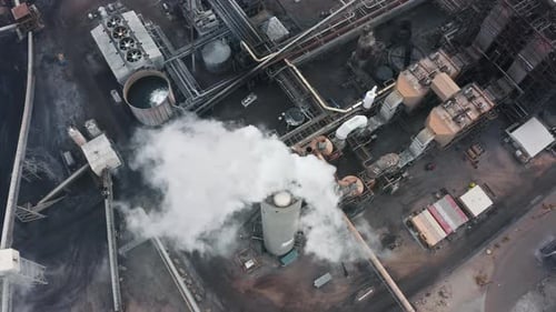 Atmosphere Pollution Power Plant