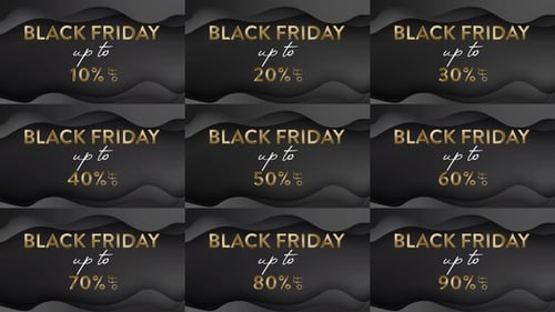 Black Friday Sale Animationain