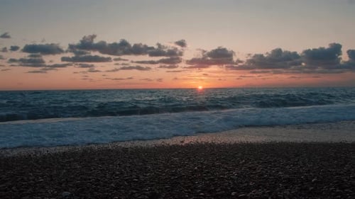 Sonnenuntergang am Strand