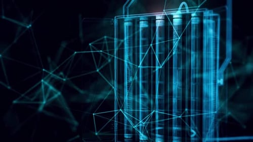 Flourescent Studio Light Hologram Close Up Hd