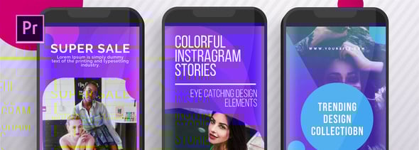 Colorful Instagram Stories