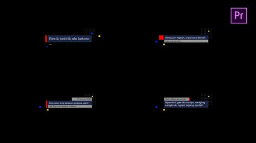 Unique modern color glitch title