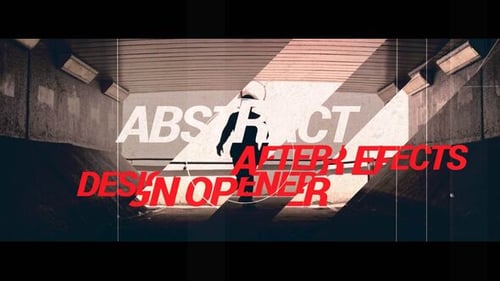 Dynamic Urban Opener with Kinetic Typography and Geometric Transitions