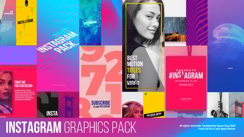 Instagram Graphics Pack | Final Cut Pro