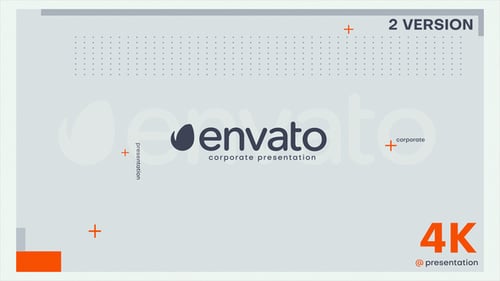 Dynamic Corporate Slideshow with Modern Grid Elements