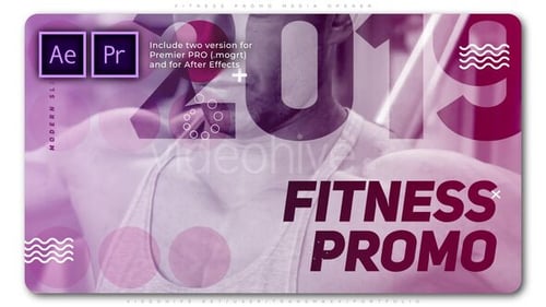 Fitness Promo Media Opener