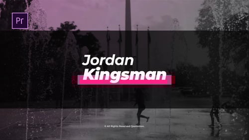 Clean Animated Lower Thirds with Dynamic Text Reveals