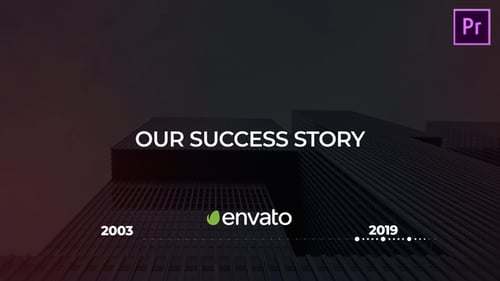 Minimal Corporate Timeline Mogrt