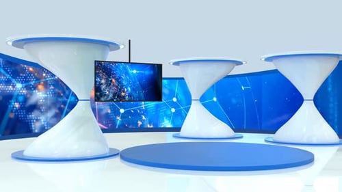 Futuristic Virtual Studio / Full HD
