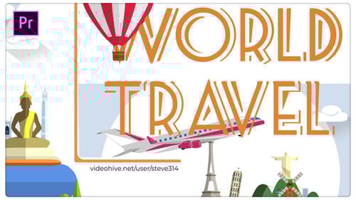 World Travel Titles - Premiere Pro