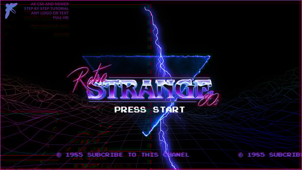 Cover for 80s Retro Logo